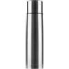 Helios 1104 Active - Thermos in acciaio inox, 1 l, resistente, per attività all'aperto e tempo libero, senza BPA, adatto per bevande calde e fredde, 1 l, colore: argento
