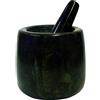 Jade Temple, Mortaio con pestello in Pietra, Granito, Grigio, Granito, Grau, 11 x 12 cm