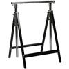 NORDLINGER PRO Cavalletto professionale Pro in Kit Regolabile in Altezza, Special Charges Pesanti, Nero - 640023 - Venduto singolarmente