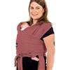 Fascia per neonati traspirante,Fascia Neonato,Fascia Porta Bebe,Wrap Baby  Carrier,Marsupi per allattamento,Fascia Koala Babycare (Maglia 3D, blu navy)