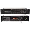 GBC AMPLIFICATORE PA MONO PROFESSIONALE 100V / 180W A 6 ZONE CON MP3 E INGRESSO AUX