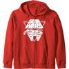 Star Wars Last Jedi Millennium Falcon Geometric Logo Felpa con Cappuccio