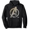 Marvel Avengers Infinity War SL Symbol Felpa con Cappuccio
