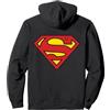 DC Comics DC Superman Logo Classico Felpa con Cappuccio