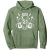 Best Rock Fans Humor Gifts Rock Star Divertente Rock N Roll Corna a Mano Felpa con Cappuccio