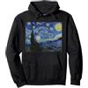 Great Paintings Designs Notte stellata di Vincent van Gogh | Pittura famosa Felpa con Cappuccio