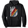 Star Wars Millennium Falcon Wears Retro Stripes Felpa con Cappuccio