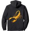 Abbigliamento Scorpion Gold Scorpion Danger Death Influencer Fashion Felpa con Cappuccio