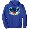 Disney Lilo & Stitch Big Face Stitch Felpa con Cappuccio