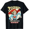 DC Comics DC Supergirl Testo Meglio Di Te Maglietta