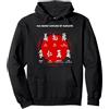 Malagatto Studio BUSHIDO VIRTUES Simboli samurai codice giapponese Felpa con Cappuccio