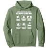 Fungonico Funghi Divertente Porcini Fungaiolo Raccoglitore Felpa con Cappuccio