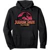 Jurassic Park Turquoise Safari Circle Logo Felpa con Cappuccio