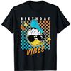 Disney Donald Duck Birthday Vibes 80s Maglietta