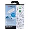 Brabantia Ironing Board Cover D 135x45 cm - Neutral | 1x Random 100% Cotton Top Layer with 2mm Foam Padding for Size D Ironing Boards | Durable, Washable, and Easy to Install
