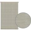 Gardinia Tenda a Rullo, Fissaggio a Incastro o con Adesivo, Tenda da Giorno, Opaca, incl. Materiale di Montaggio, EASYFIX Tenda a Rullo Naturale, Grigio mélange, 45 x 150 cm (LxH)