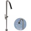 Bongio - Inox 316 colonna doccia a pavimento in acciaio spazzolato art. 70131