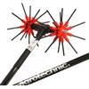 Ripartrak Agrotechnic X.4 Full Carbon - Abbacchiatore elettrico - asta in carbonio da 200 cm - leggero