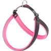 Ferplast Pettorina ergonomica per cani AGILA FLUO 8, Ottima vestibilità, Chiusura a doppia microregolazione, Soffice imbottitura, A=B 69÷77 cm 25 mm Fucsia