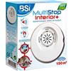 BSI - Repellente Ad Ultrasuoni ed Elettromagnetico - Contro Insetti E Roditori - Copre Una Superficie Interna Fino a 150 m² - Adatto per zanzare Tigri, Bianco