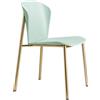 Scab Design Sedia Finn metal wood