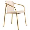 Scab Design Poltroncina Finn metal wood