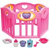 JC TOYS - Parco giochi per Keeps! per bambole da 36-43 cm, Include 6 accessori, dettagli cuori, ideale per giocare, rosa, disegnato da Berenguer, +2 anni