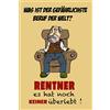 Schatzmix Blechschild Spruch Gefährlichster Beruf der Welt Metallschild Wanddeko 20x30 cm Tin Sign Targa di Metallo da Parete, Lamiera, Multicolore
