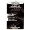 Euphidra colorpro xd 300 castano scuro gel colorante capelliin flacone + attivante + balsamo + guanti