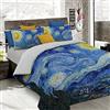 Italian Bed Linen Parure Copripiumino Stampa Digitale, 2 pezzi, SOGNI D'AUTORE SD09