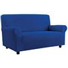 Italian Bed Linen Copripoltrona 1 Posto con Braccioli Più Bello - Copri Poltrona Elasticizzato, Aderenza Perfetta da 70 a 110 cm - Telo Poltroncina, Tessuto Bielastico in molti Colori (1 Posto, Blu elettrico)