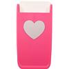 Vaessen Creative Perforatrice a forma di cuore, 3,75 x 3,4 cm, per creazione di biglietti, scrapbooking e diario, fai da te, per tipi di carta pesanti, accessori per scrapbook