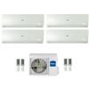 Haier Condizionatore Climatizzatore Haier Quadri Split Flexis Plus White R-32 7000+7000+7000+12000 Con 4U75S2SR5FA Wi-Fi Integrato