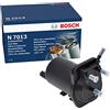 Bosch Filtro Diesel per Auto Bosch N7013 - Separa le particelle e l'acqua dal carburante, protegge il sistema di iniezione