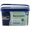 Dulux Benessere Pittura Colorata all'Acqua per Interni Superlavabile Anti Muffa Anti Batteri con Ioni D'Argento, 2.5 Litri, Verde Salvia, 2.5L