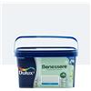Dulux Benessere Pittura Colorata all'Acqua per Interni Superlavabile Anti Muffa Anti Batteri con Ioni D'Argento, 2.5 Litri, Grigio Nuvola, 2.5L