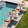 Scab Design Poltrona Lisa Club in fili di pvc Scab design