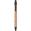 Penne personalizzabili a sfera push in sughero con refill blu personalizzate o neutre