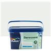 Dulux Benessere Pittura Colorata all'Acqua per Interni Superlavabile Anti Muffa Anti Batteri con Ioni D'Argento, 2.5 Litri, Bianco Brezza, 2.5L