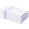Amago 10 strofinacci, 100% Cotone, 50 x 70 cm - Blu