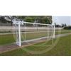 (04) PORTA CALCIO 7 MT 5X2 TRASPORTABILE ALLUMINIO 100x120 CERTIFIC. C/S RETE