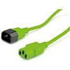 ROLINE Cavo di collegamento per apparecchi IEC 320 C14 - C13, verde, 1,8 m