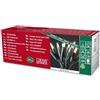 Konstsmide 6302-100 Mini catena luminosa a LED, 35 diodi a luce bianca calda, design retro, 230 V, 2,66 W, per interni, cavo verde