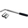 Sakura SS5324 - Supporto per Ruota Auto, Manico Estensibile, Dimensioni bussole 17 mm, 19 mm, 21 mm, 23 mm, Compatibile con Tutti i Veicoli Standard