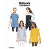 Butterick Patterns 6416 E5, Tunica da Donna, Taglie 14-22, Tessuto, Multicolore, 17 x 0,5 x 22 cm