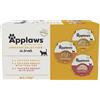 Applaws Pacco misto Selection Cat Pot 8 x 60 g Alimento umido per gatto - Selezione Pollo: con Anatra + con Uova di Tonno + con Riso