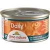 Almo Nature Daily 24 x 85 g Alimento umido per gatti - Mousse con Tonno e Pollo