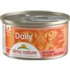 Almo Nature Daily 24 x 85 g Alimento umido per gatti - Mousse con salmone