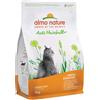 Almo Nature Holistic Multipack risparmio! 2 x 2 kg Almo Nature Crocchette per gatti - Anti Hairball Pollo Fresco