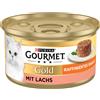 Gourmet Gold Tortini 48 x 85 g Alimento umido per gatti - Salmone